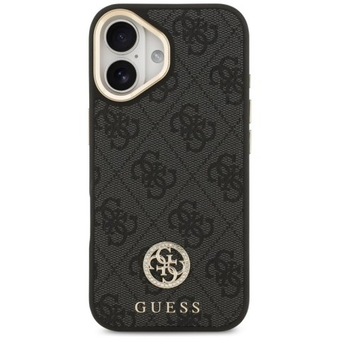 Guess 4G Strass Logo MagSafe - Etui iPhone 17 (czarny)