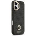 Guess 4G Strass Logo MagSafe - Etui iPhone 17 (czarny)