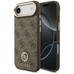 Guess 4G Strass Logo MagSafe - Etui iPhone Air (brązowy)