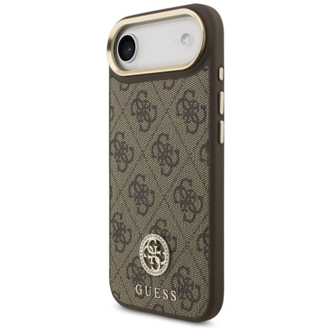 Guess 4G Strass Logo MagSafe - Etui iPhone Air (brązowy)