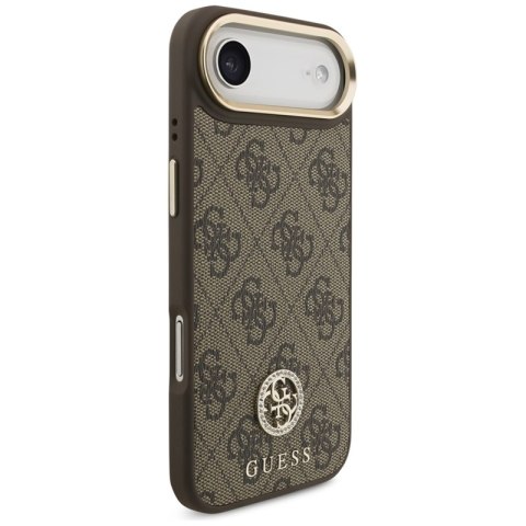 Guess 4G Strass Logo MagSafe - Etui iPhone Air (brązowy)