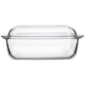 Naczynie Żaroodporne z Pokrywką do Piekarnika Szklane ORION 32,5x19x13 cm