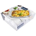 Naczynie Żaroodporne z Pokrywką do Piekarnika Szklane ORION 32,5x19x13 cm