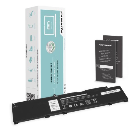 Bateria Movano do Dell G3 15 3500, G5 15 5500 - druga wersja