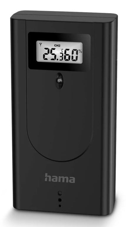 Hama Brac Odkryty higrometr, Termometr zewnętrzny