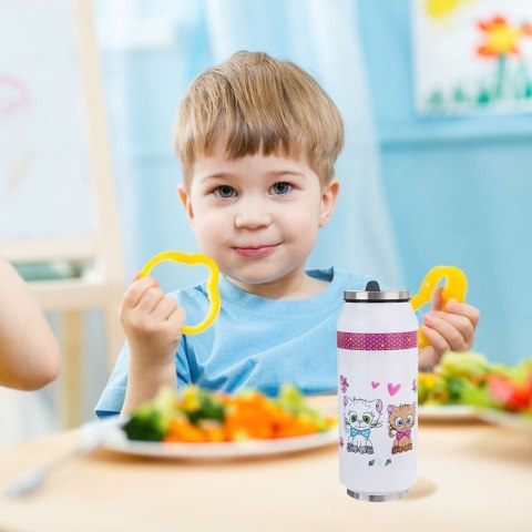 Kubek Termiczny Termos Bidon Kotek Puszka na Napoje ORION 400 ml