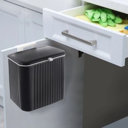 Kosz na Śmieci Zawieszany Czarny 13 L