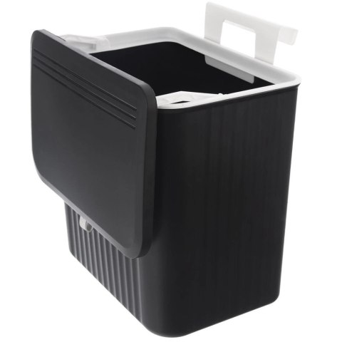 Kosz na Śmieci Zawieszany Czarny 13 L