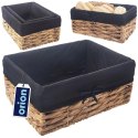 Koszyk Organizer na Chleb Pieczywo Akcesoria Handmade ORION 36,5x25x15,5 cm