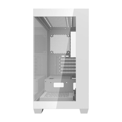 Obudowa komputerowa Darkflash C218M + 6 wentylatorów ARGB (biała)