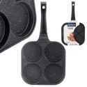 Patelnia do Smażenia Jajek Pancakes Granitowa na Gaz Indukcję ORION 22x22cm