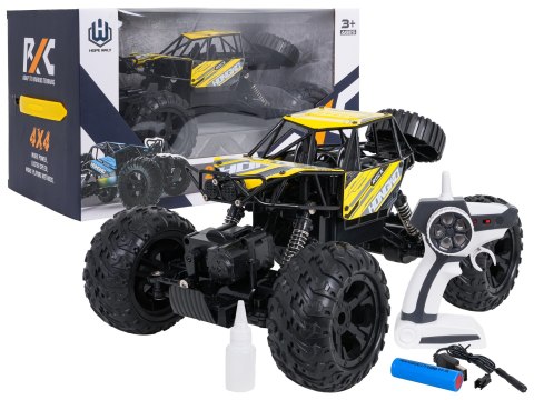 R/C Crawler ROCK Żółty 1:14