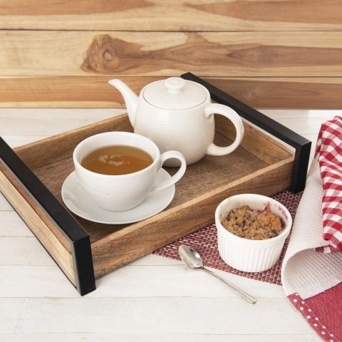 Taca Deska do Serwowania Loft Drewniana Dekoracyjna ORION 35,5 x 27 cm