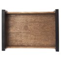Taca Deska do Serwowania Loft Drewniana Dekoracyjna ORION 35,5 x 27 cm