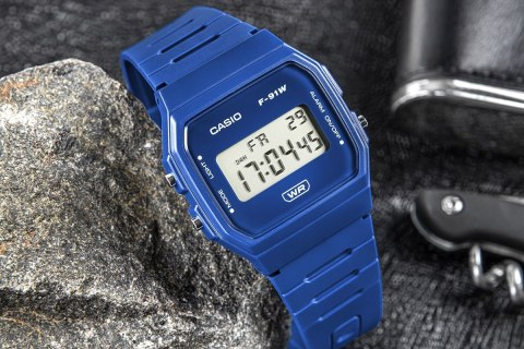 Zegarek CASIO Unisex F-91WB-2A1DF + BOX