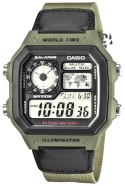 Zegarek Męski CASIO AE-1200WHB-3BVDF + BOX