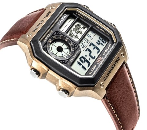 Zegarek Męski CASIO AE-1200WHL-5AV + BOX