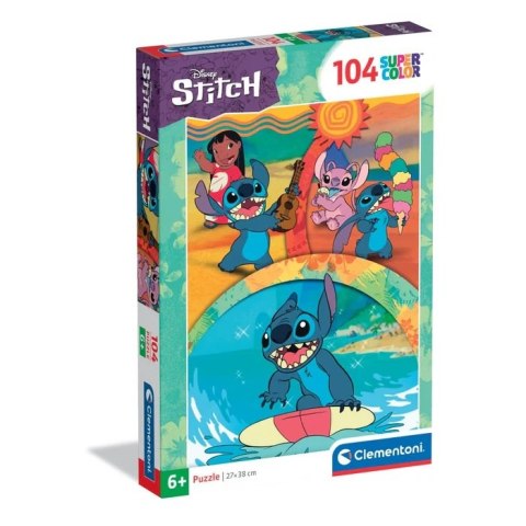 Clementoni: Puzzle 104el. - Stitch