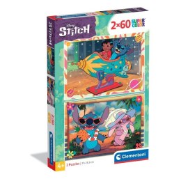 Clementoni: Puzzle 2x60el. - Stitch