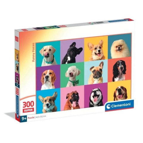 Clementoni: Puzzle 300el. - Funny Faces