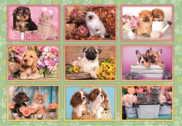 Clementoni: Puzzle Super 180el. Puppies Collage
