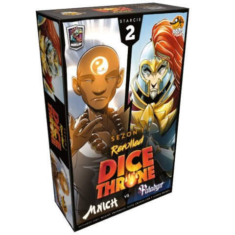 Lucky Duck - Dice Throne - Starcie 2: Mnich vs Paladyn