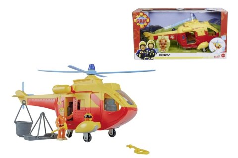 Strażak Sam - Helikopter Wallaby II z figurką