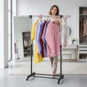 Wieszak stojący na kółkach Otto - pojedynczy