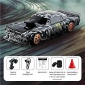 Autko R/C do Driftu 1:43 Srebrne w paski + Akcesoria