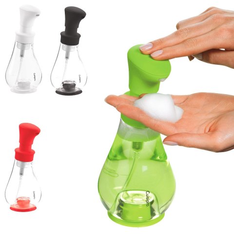 Dozownik spieniający do mydła czarny