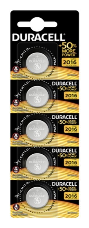 Duracell 072022 bateria do użytku domowego Jednorazowa bateria CR2016 Lit