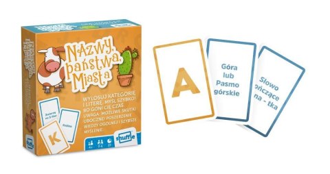 Gra karciana Nazwy, Państwa, Miasta | Cartamundi