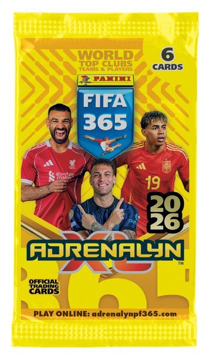 PANINI FIFA 365 ADRENALYN XL 2026 - Saszetka