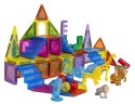 Zestaw Klocków Magnetycznych 3D ZOO 64el.