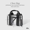 Case-Mate Micro Tote Bag - Wodoodporna torba na ramię (Midnight Black/Clear)