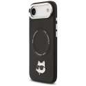 Karl Lagerfeld Choupette Pin MagSafe - Etui iPhone Air (czarny)