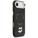 Karl Lagerfeld Choupette Pin MagSafe - Etui iPhone Air (czarny)