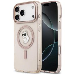 Karl Lagerfeld IML Choupette MagSafe - Etui iPhone 17 Pro Max (różowy)