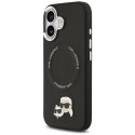 Karl Lagerfeld Karl & Choupette Pins MagSafe - Etui iPhone 17 (czarny)