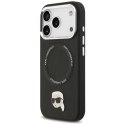 Karl Lagerfeld Karl Pin MagSafe - Etui iPhone 17 Pro (czarny)