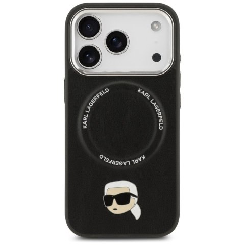Karl Lagerfeld Karl Pin MagSafe - Etui iPhone 17 Pro (czarny)