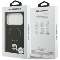 Karl Lagerfeld Karl Pin MagSafe - Etui iPhone 17 Pro (czarny)