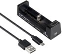 Ładowarka do akumulatorów cylindrycznych Li-ion 18650 Xtar ANT MC1 Plus micro USB-B