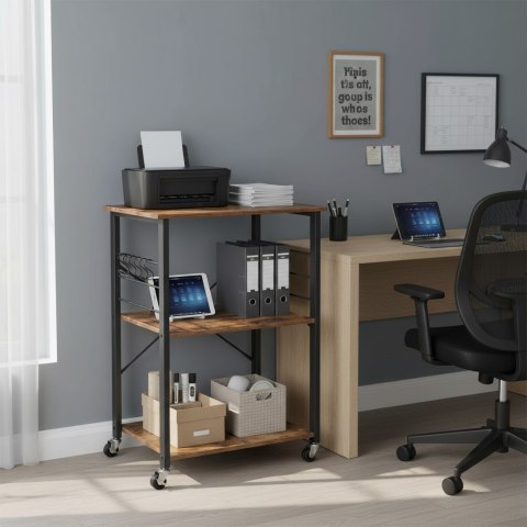 Regał na kółkach mobilny SAMBOR rustic