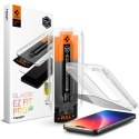 Spigen GLAS.TR EZ Fit Pro Privacy - Szkło hartowane z filtrem prywatyzującym do iPhone 17 / 17 Pro / 16 Pro
