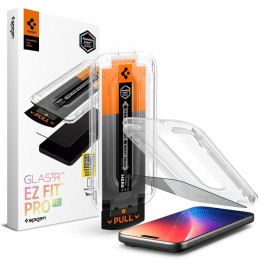 Spigen GLAS.TR EZ Fit Pro Privacy - Szkło hartowane z filtrem prywatyzującym do iPhone 17 / 17 Pro / 16 Pro