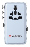 Verbatim Charge 'n' Travel 70W Uniwersalne Niebieski Prąd przemienny Szybkie ładowanie Wewnętrzna