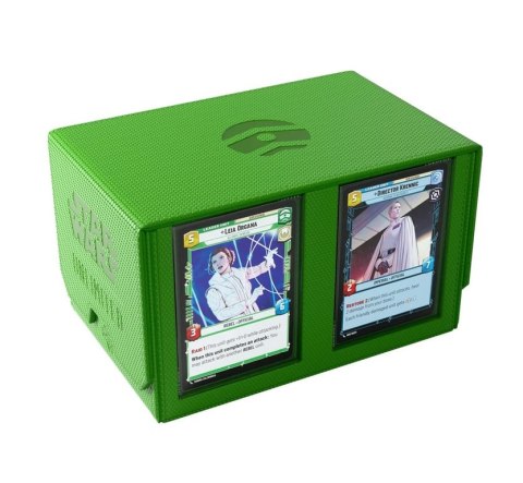 Asmodee Star Wars: Unlimited Double Deck Pod - Green Deck Box
