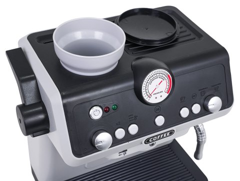 Ekspres do Kawy Szary z Funkcją Świateł i Dźwięku