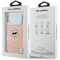 Karl Lagerfeld IML Choupette Head Logo MagSafe - Etui iPhone 17 Pro Max (różowy)